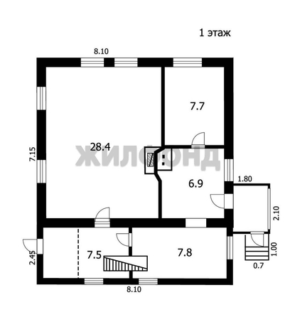 
  Продается дом 98.7 м². Фото 12.