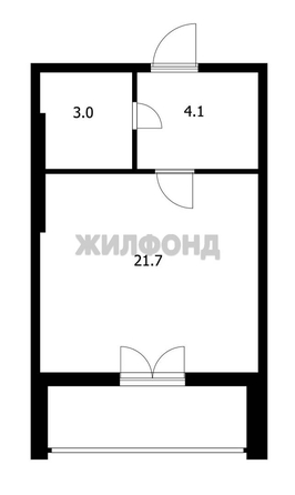 
  Продается студия 28.8 м². Фото 15.