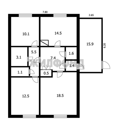
  Продается дом 90.1 м². Фото 18.