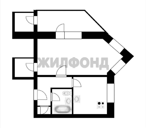 
  Продается 1-комн. квартира 35.2 м². Фото 15.