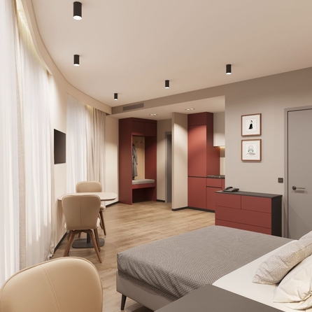 
  Продается апартамент 34.23 м², в АК АЭРОН, секция В. Фото 4.