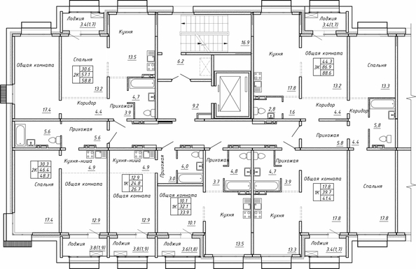 
  Продается 1-комн. квартира 41.4 м², в ЖК Гренландия, Лес дом 5. Фото 1.