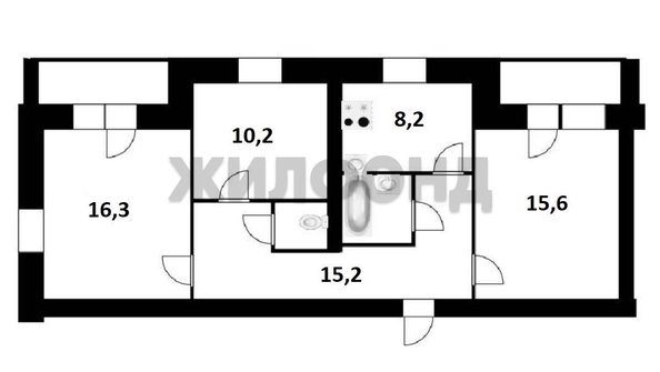 
  Продается 3-комн. квартира 69.6 м². Фото 13.