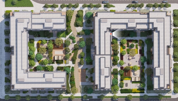
  Продается студия 26.7 м², в ЖК Пшеница, 6.1. Фото 2.