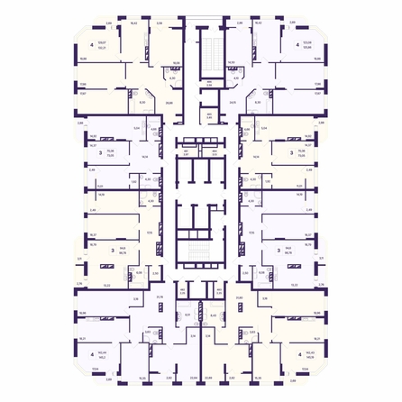 
  Продается 4-комн. квартира 145.19 м², в ЖК Астон. Шесть звёзд, 1. Фото 1.