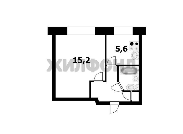 
  Продается 1-комн. квартира 28.4 м². Фото 8.