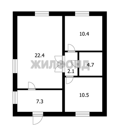 
  Продается дом 65 м². Фото 5.