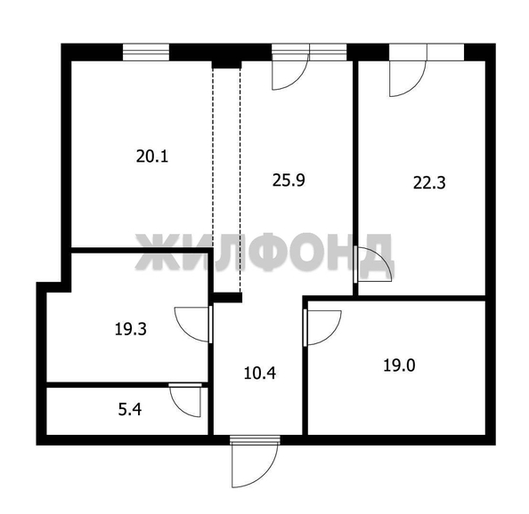 
  Продается 3-комн. квартира 122.4 м². Фото 21.