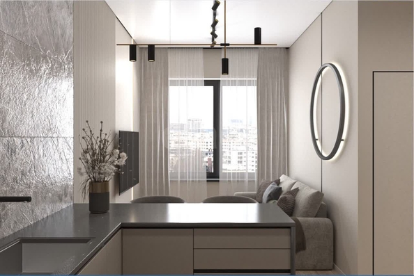 
  Продается 1-комн. квартира 40 м², в ЖК Тихомиров, башня А. Фото 5.