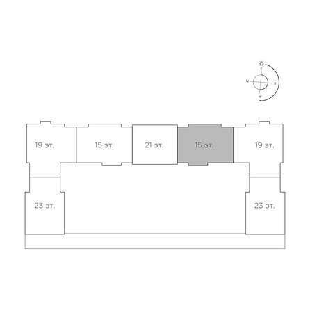 
   Продам 2-комнатную, 62.4 м², Дом Нобель

. Фото 3.