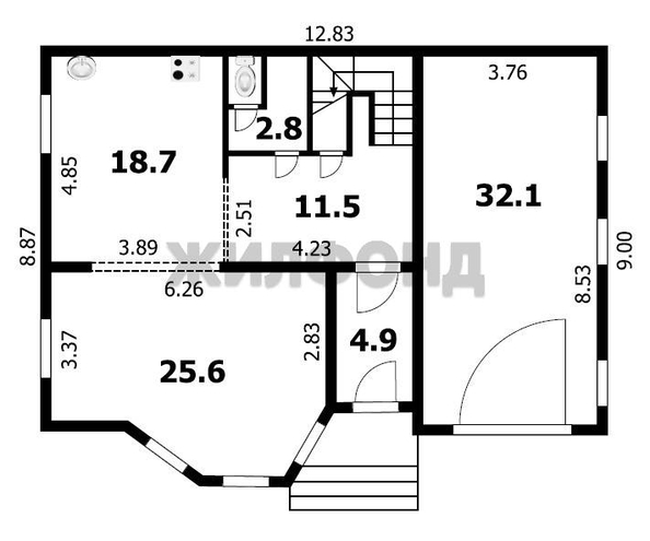 
   Продам дом, 260.3 м², Красноглинное

. Фото 47.