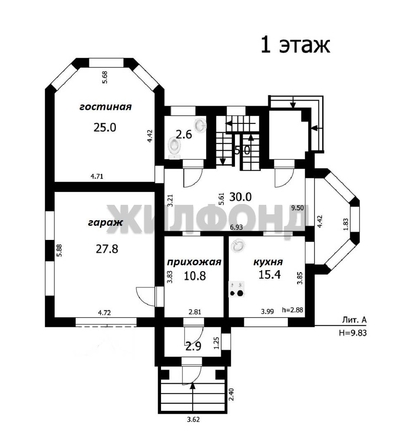 
  Продается дом, 426.8 м², Новосибирск
. Фото 51.