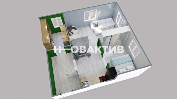 
   Продам дом, 31.5 м², Новосибирск

. Фото 4.