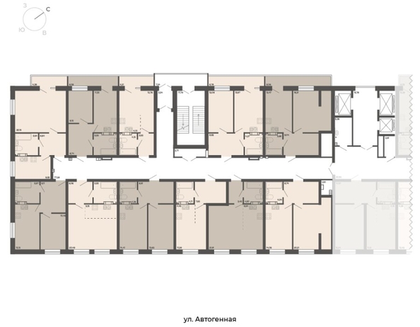 
   Продам 1-комнатный апартамент, 41.15 м², Автогенная ул, 75

. Фото 1.