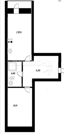 
   Продам 2-комнатную, 44.5 м², Романтиков ул, 10

. Фото 5.