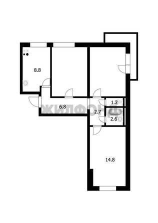 
   Продам комнату, 14.8 м², Газонная ул, 1б

. Фото 6.