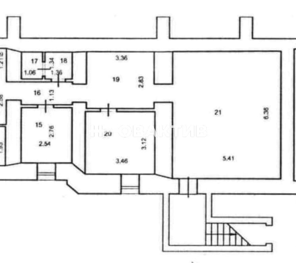 
   Сдам помещение свободного назначения, 75 м², Дачная ул, 21/1

. Фото 3.