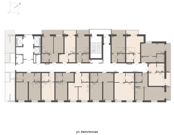 
   Продам 1-комнатный апартамент, 39.4 м², Автогенная ул, 75

. Фото 1.