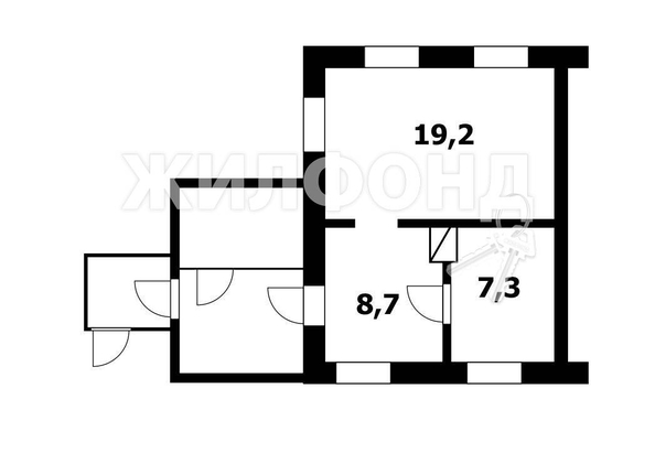 
   Продам дом, 35.2 м², Новосибирск

. Фото 15.