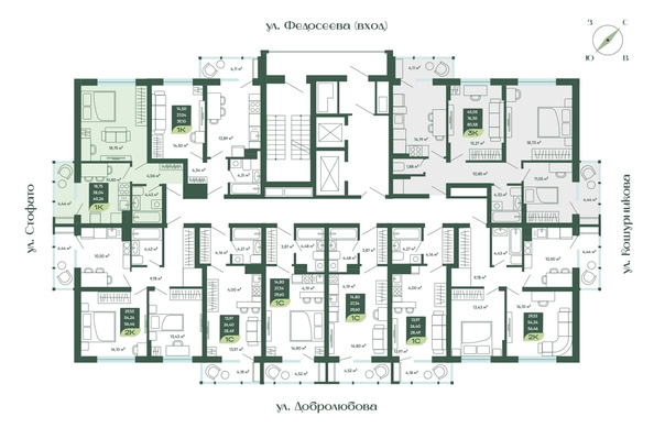 
   Продам студию, 28.49 м², Мичурин

. Фото 2.