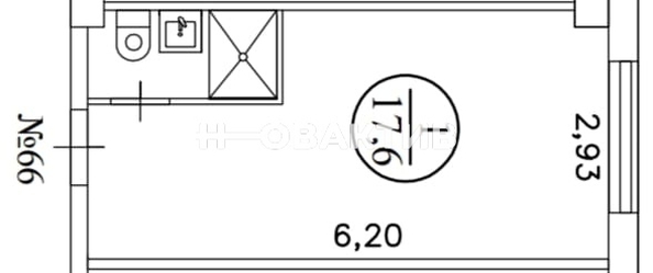 
   Продам комнату, 60 м², Сухановская ул, 6А

. Фото 20.