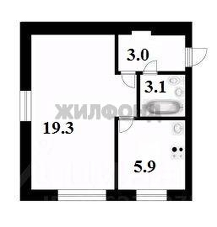 
  Продается 1-комн. квартира, 35.1 м², Панфиловцев ул, д. 6
. Фото 4.