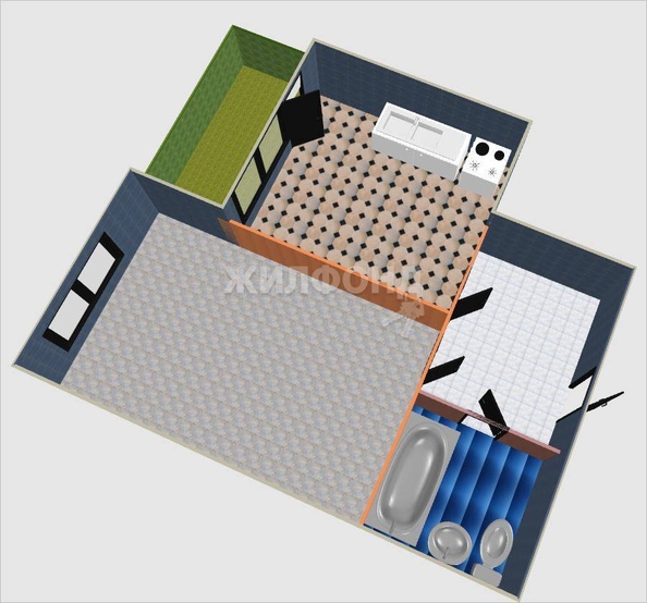 
   Продам 1-комнатную, 38 м², Фабричная ул, 65/3

. Фото 13.