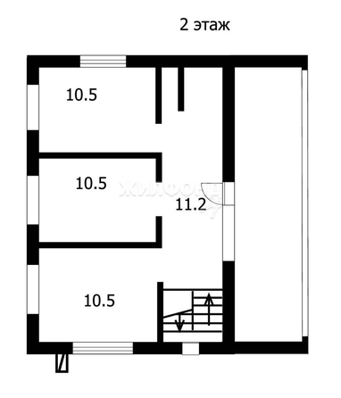 
   Продам дом, 137.6 м², Новосибирск

. Фото 33.