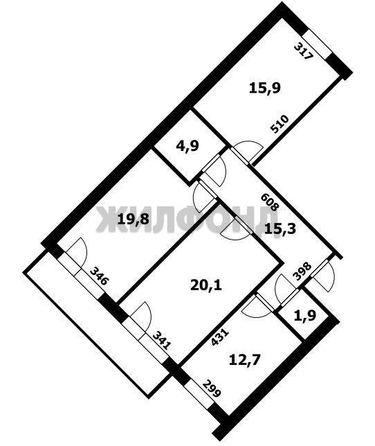 
   Продам 3-комнатную, 90.6 м², Стартовая ул, 1

. Фото 27.