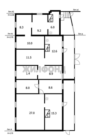 
   Продам дом, 132.8 м², Новосибирск

. Фото 5.