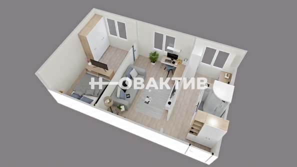 
   Продам 2-комнатную, 38.5 м², Лаврова ул, 7

. Фото 17.