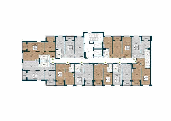 
   Продам 1-комнатную, 41.6 м², Галактика, дом 5 Плутон

. Фото 1.