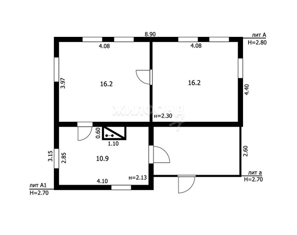 
   Продам дом, 43.3 м², Коченево

. Фото 19.