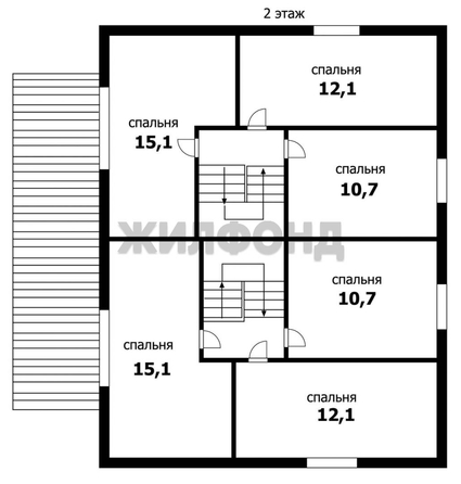 
   Продам дом, 93 м², Новосибирск

. Фото 10.