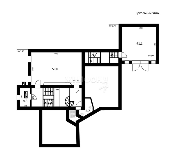 
   Продам дом, 684.2 м², Новосибирск

. Фото 47.