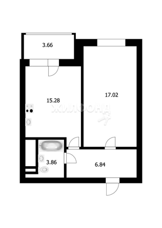 
   Продам 1-комнатную, 40.5 м², 2-я Обская ул, 154

. Фото 37.