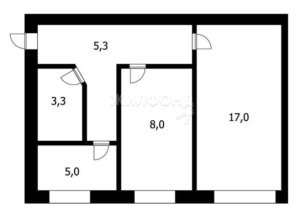 
   Продам 2-комнатную, 38.6 м², 30 лет Победы ул, 3

. Фото 11.