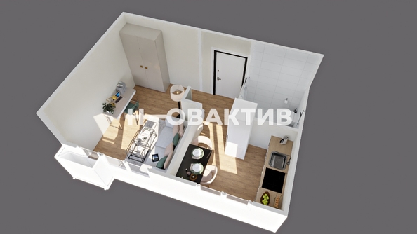 
   Продам 1-комнатную, 20.9 м², Дачная ул, 34/1

. Фото 4.