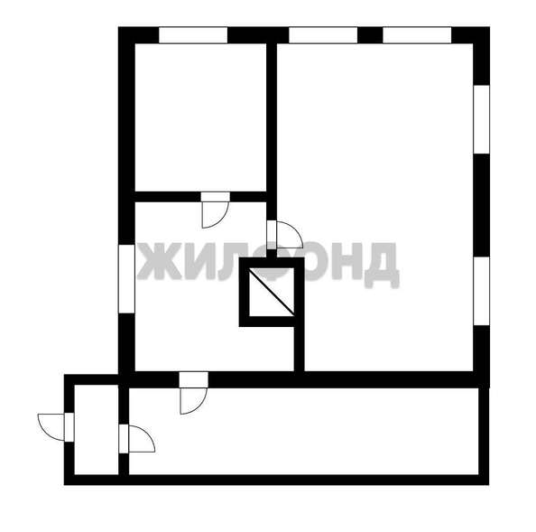 
   Продам дом, 50 м², Прокудское

. Фото 9.