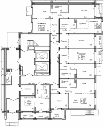 
   Продам 1-комнатную, 48.9 м², Самоцветы, Бирюза дом 2

. Фото 1.