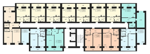 
   Продам 1-комнатную, 39.84 м², Юности ул, 9

. Фото 1.