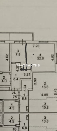 
   Продам 2-комнатную, 42.8 м², Обогатительная ул, 9

. Фото 17.