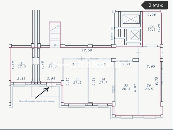 
   Сдам помещение свободного назначения, 251.9 м², Виктора Уса ул, 1/1

. Фото 3.