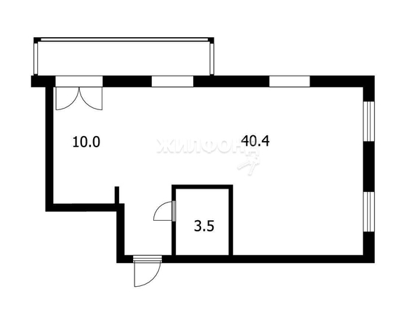 
   Продам 2-комнатную, 55.4 м², Октябрьская ул, 41

. Фото 32.