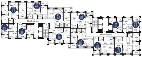 
   Продам 3-комнатную, 85.09 м², Первый на Рябиновой

. Фото 1.