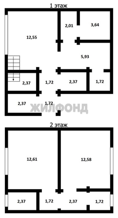 
   Продам дом, 77 м², Боровое село

. Фото 9.
