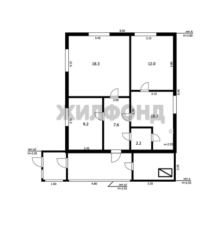
   Продам дом, 60 м², Криводановка село

. Фото 13.