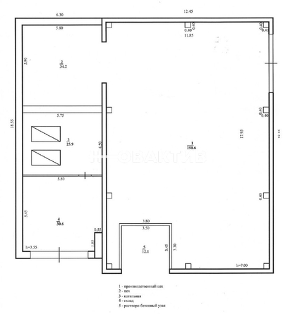 
   Продам помещение под производство, 1865 м², Максима Горького ул, 86

. Фото 15.