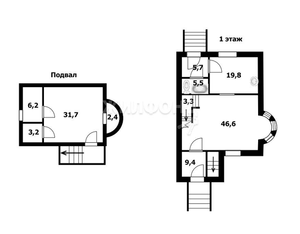 
   Продам дом, 206 м², Элитный

. Фото 55.