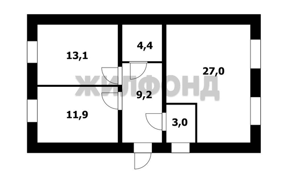 
   Продам дом, 71 м², Прокудское

. Фото 10.